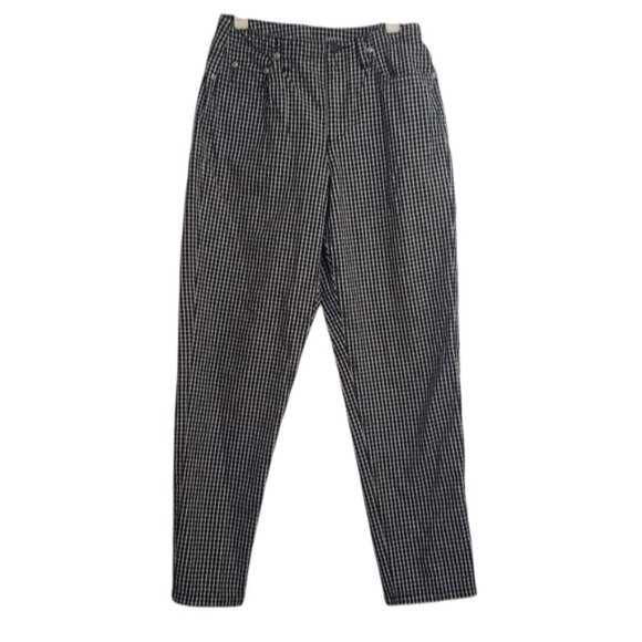 Vintage Liz Claiborne Womens Petite Straight Pants Size 6 Plaid Y2K Grunge Work - Picture 1 of 7